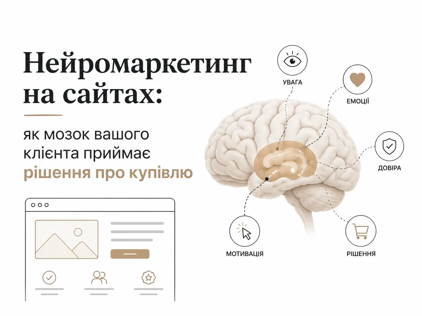 Нейромаркетинг на сайтах: повний гайд із дослідженнями 2026