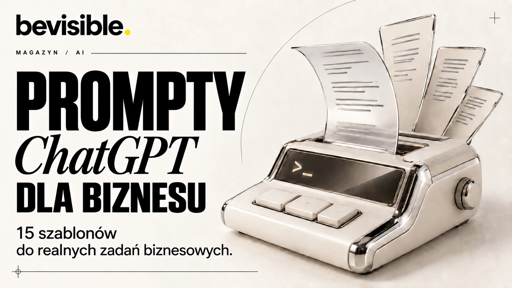 Prompty do ChatGPT dla firm: szablony, które dają efekt