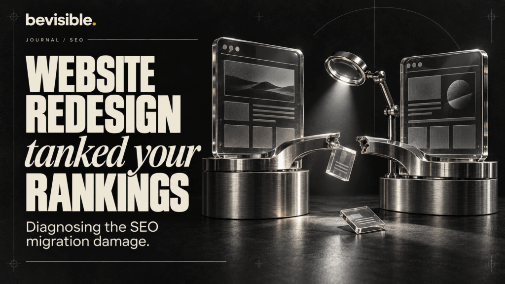 Website redesign tanked your rankings: diagnosing the SEO migration damage